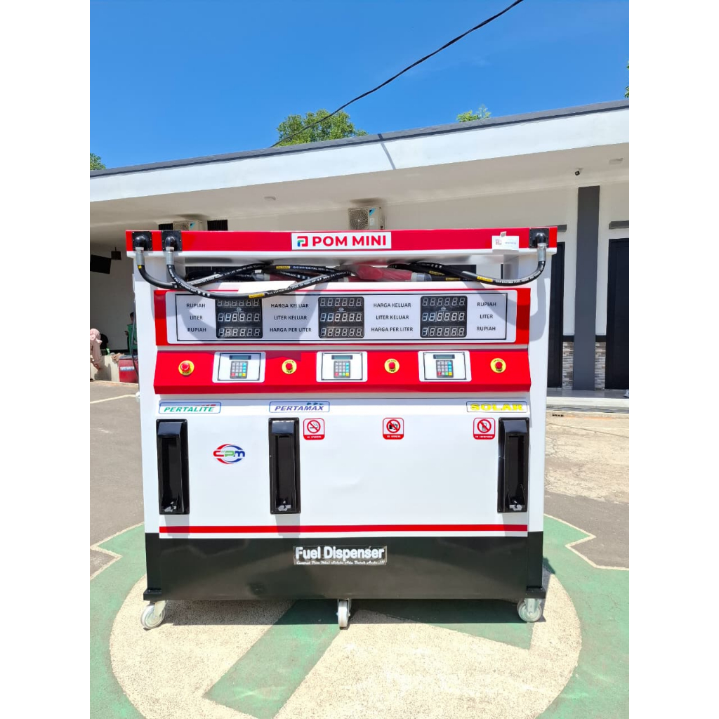 Pom Mini - Pertamini Digital 3 Nozzle 3x110 Liter (CPM)