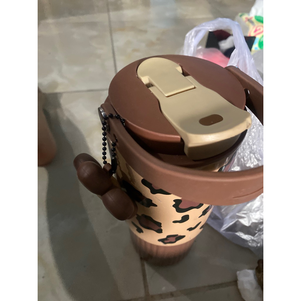 preloved tumbler leopard