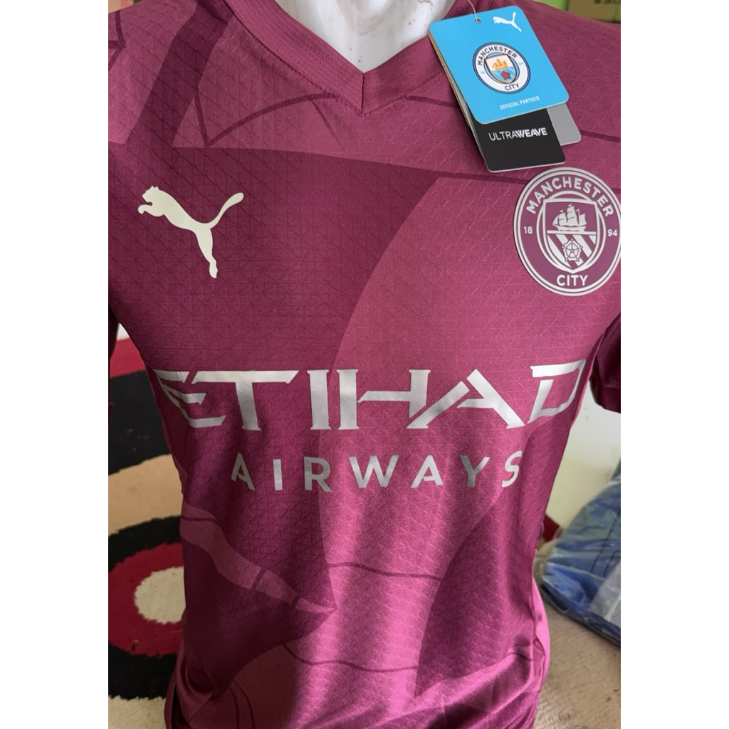 Manchester city 3rd 2024/25 GO PLAYER ISSUE