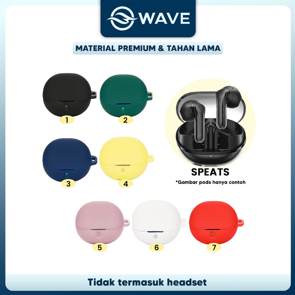 [SC] Soundpeats Clear case / Soundpeats truefree case Silicone Protective Case for Soundpeats Clear