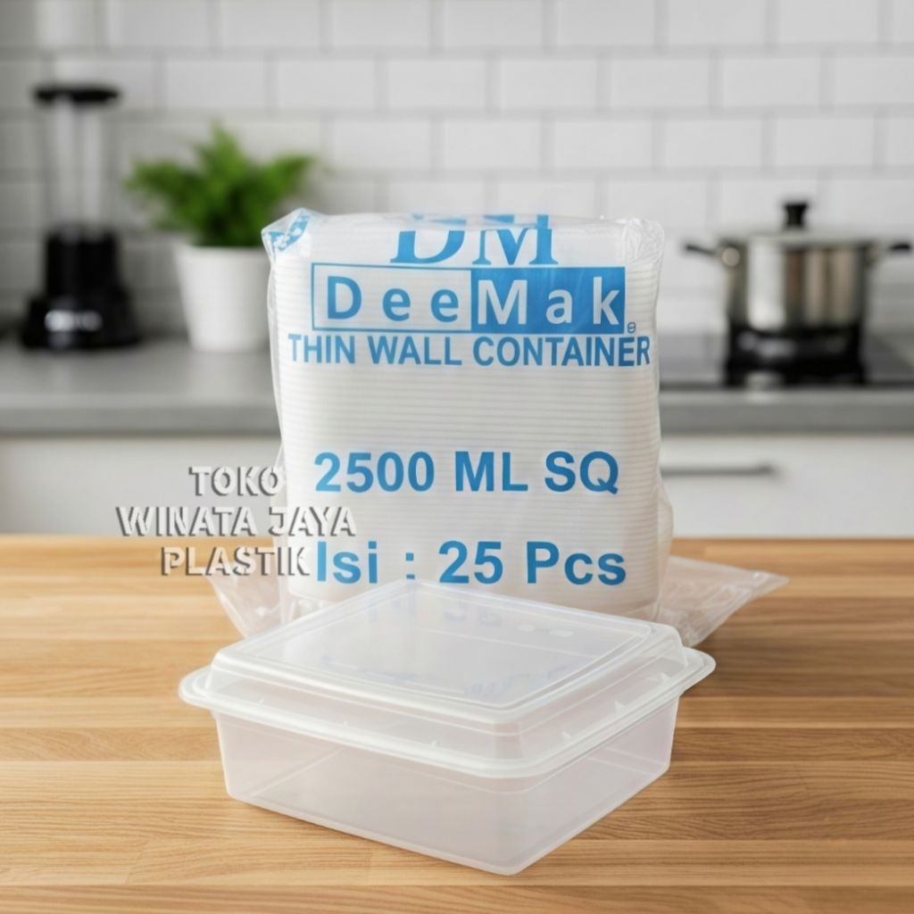 THIN WALL DM 2.500 ML SQUARE