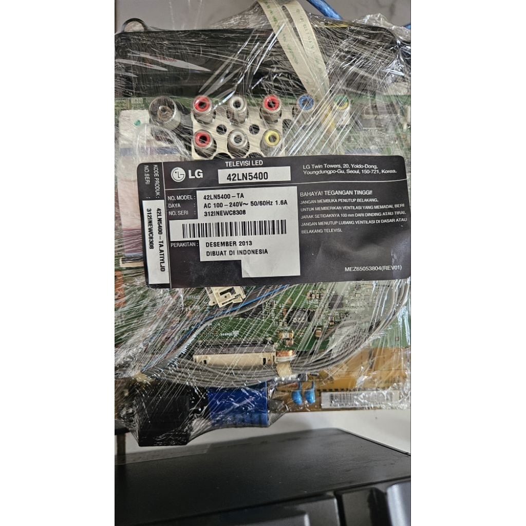 Mainboard Tv LG 42LN5400 SET PSU TCON