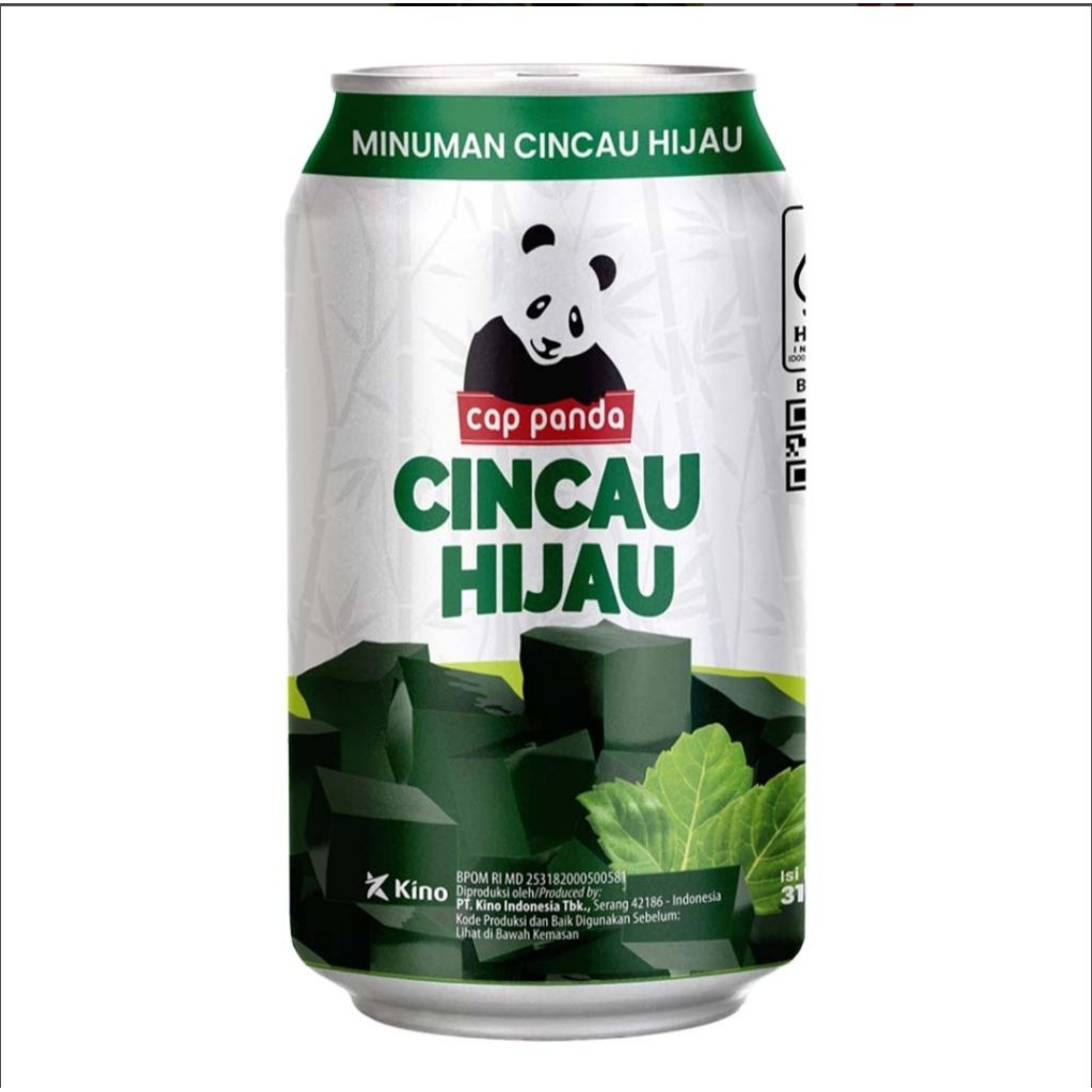 Cap Panda Minuman Cincau Hijau Kaleng 310 ml