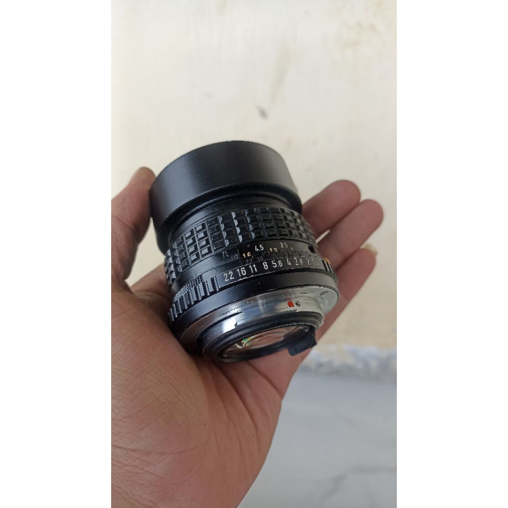 smc pentax 50mmF1.4 lensa manual