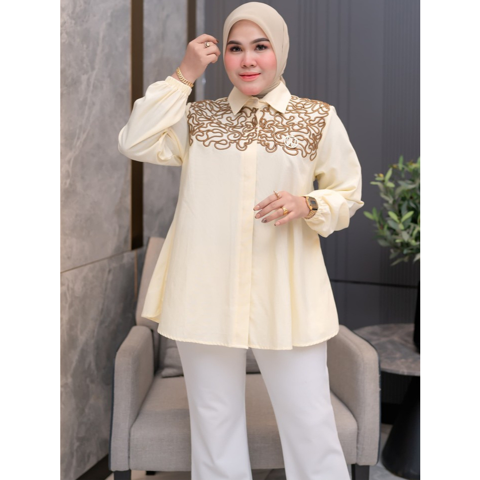 Atasan Winody Top Davinci Katun Premium