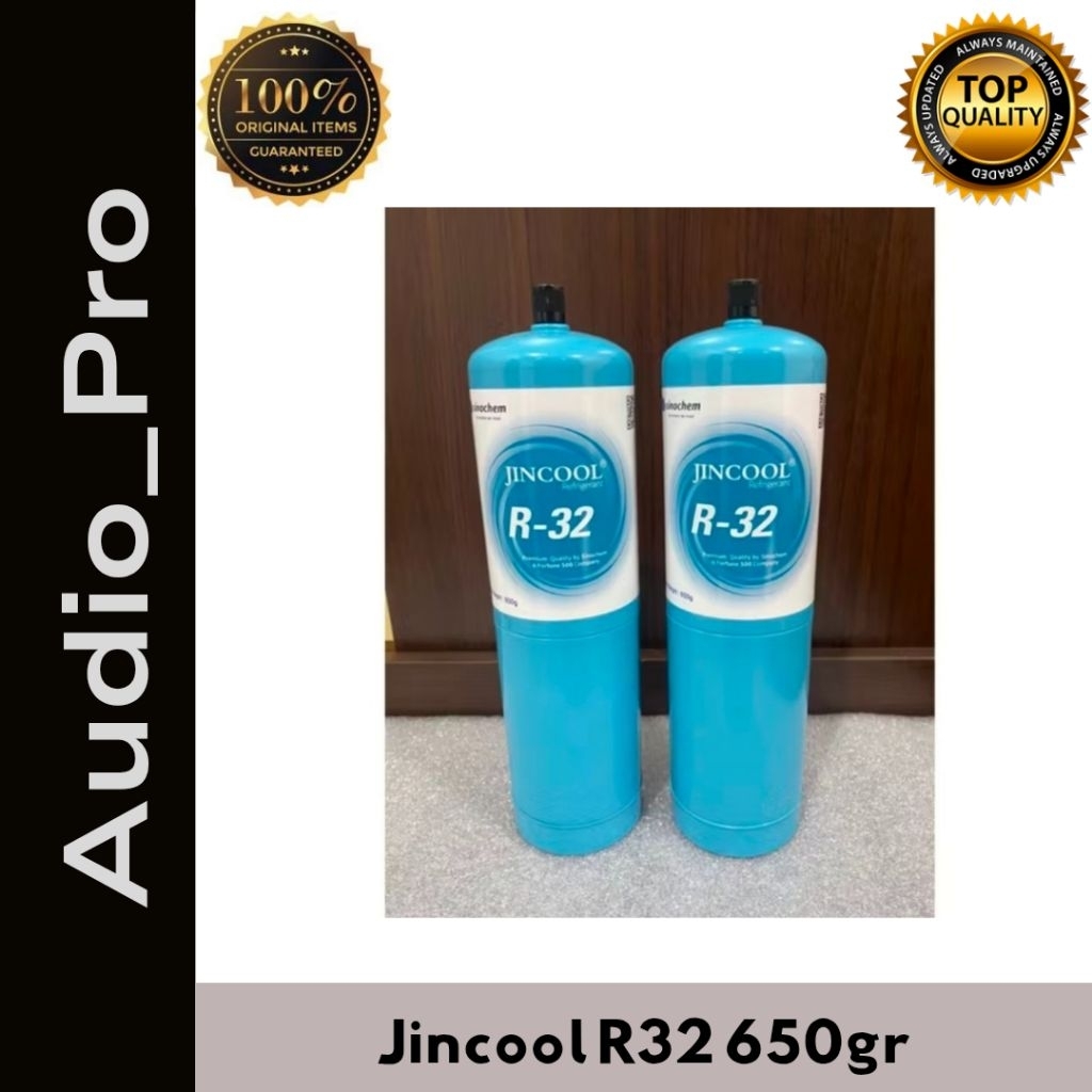Jincool Sinochem - Freon AC R32 (Kaleng 650gram) Freon Jincool