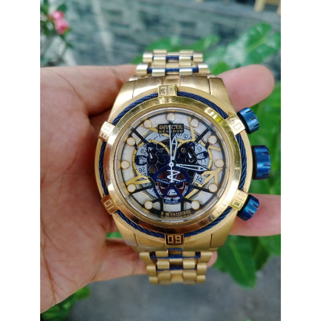 jam tangan pria invicta reserve suisee