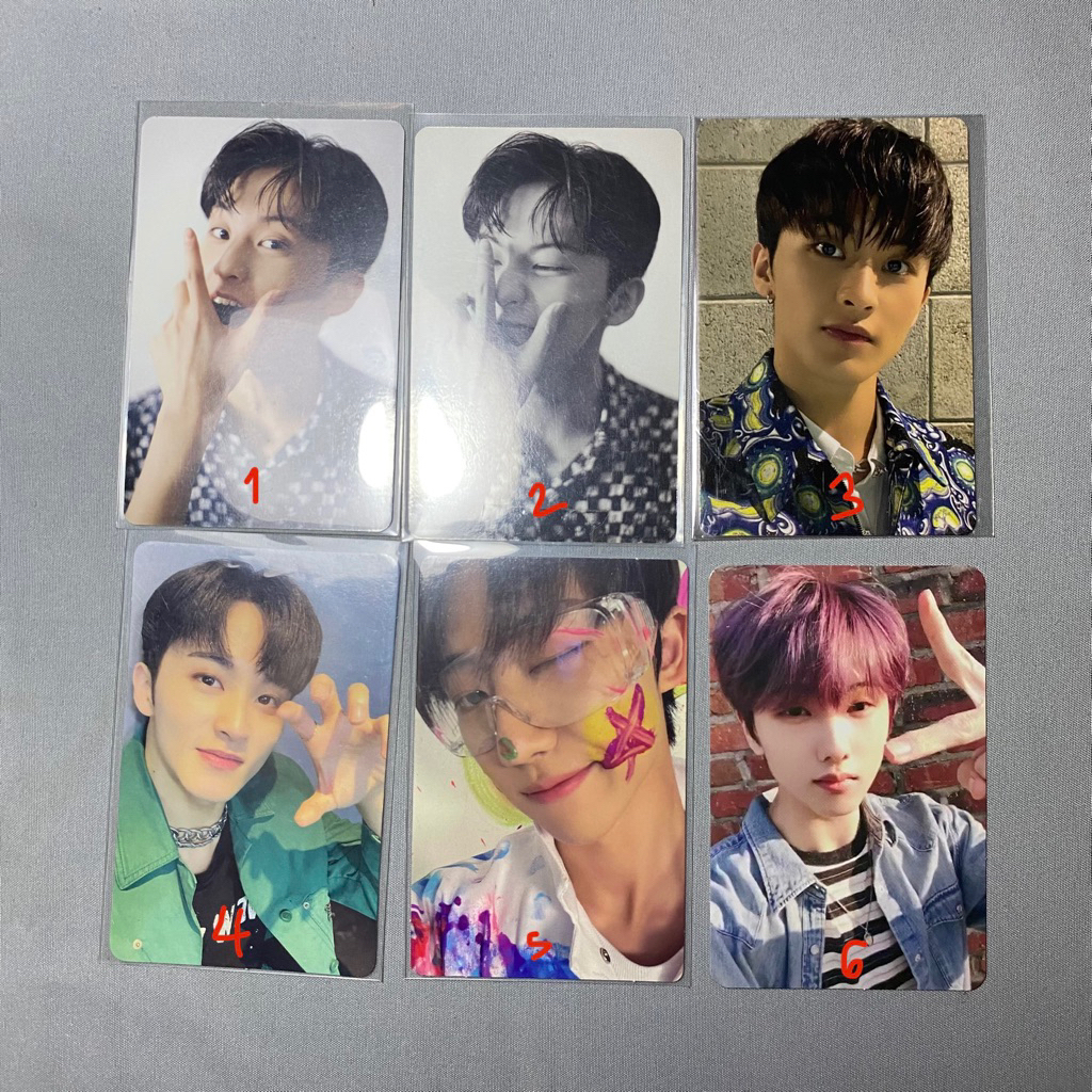 [OFFICIAL] PHOTOCARD NCT MARK LEE JISUNG PARK XU MINGHAO NCT DREAM 127 SUPERM SEVENTEEN MINHYUNG PC 