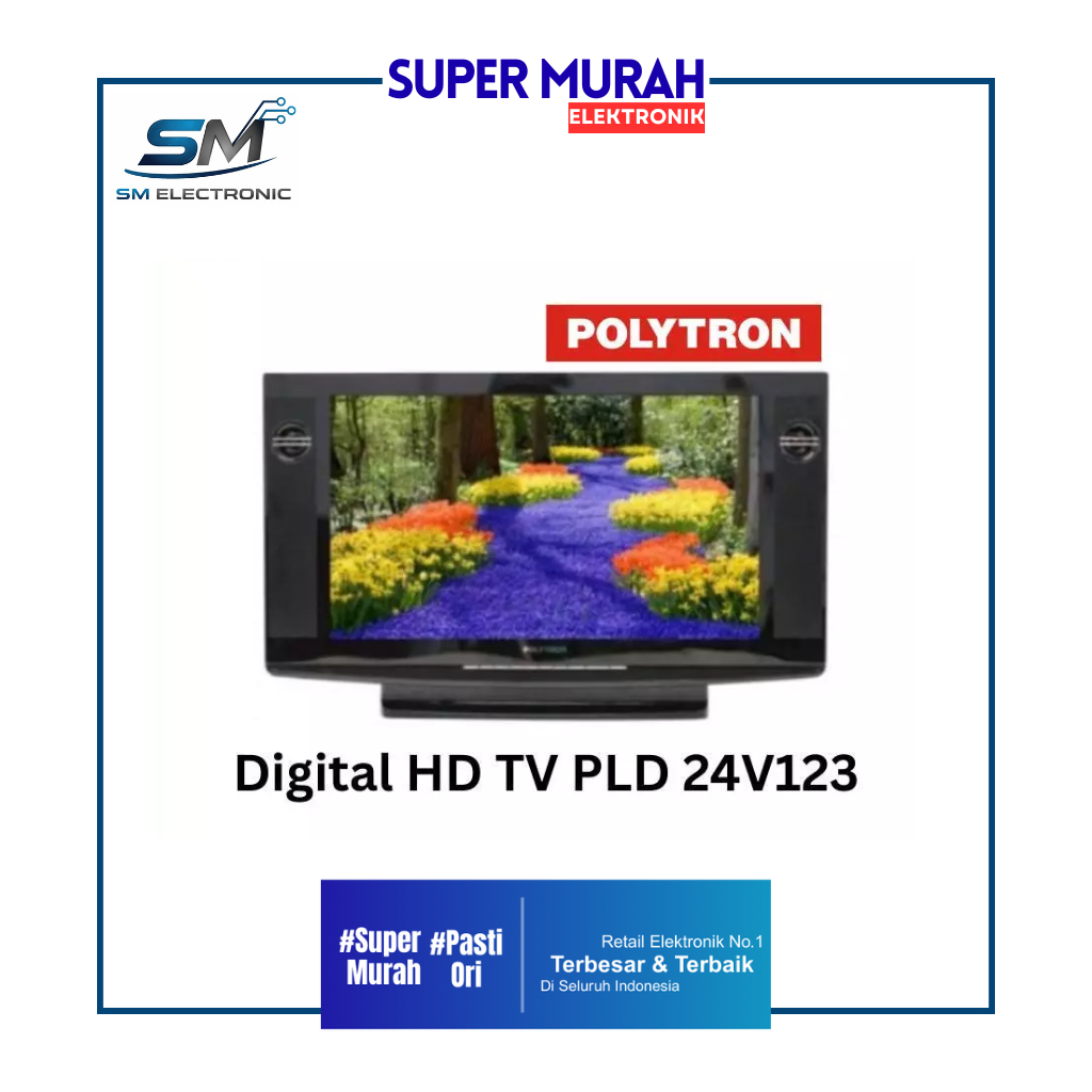 LED TV 24 Inch Polytron HD Ready PLD 24V223 - SUPER MURAH ELECTRONIC