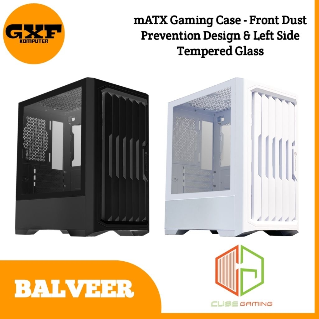 CASING CUBE GAMING BALVEER M-ATX