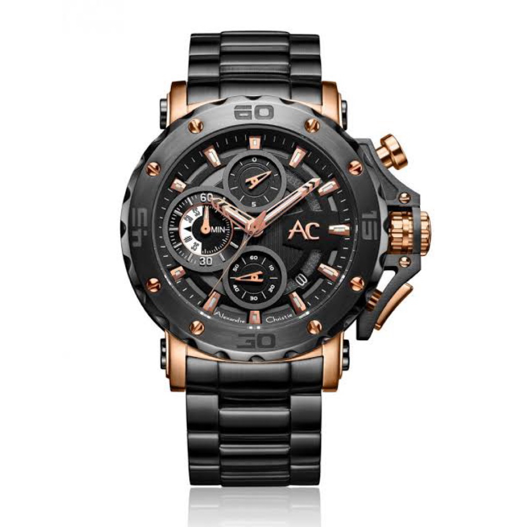 ALEXANDRE CHRISTIE 9205MC JAM TANGAN PRIA ORIGINAL