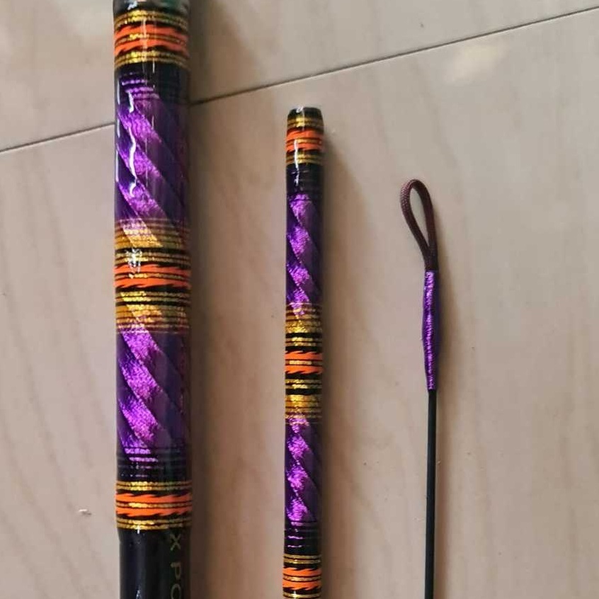 Joran tegek galatama axella quatro kaku ringan custom lilitan ujung cocok untuk mancing nila gurami 