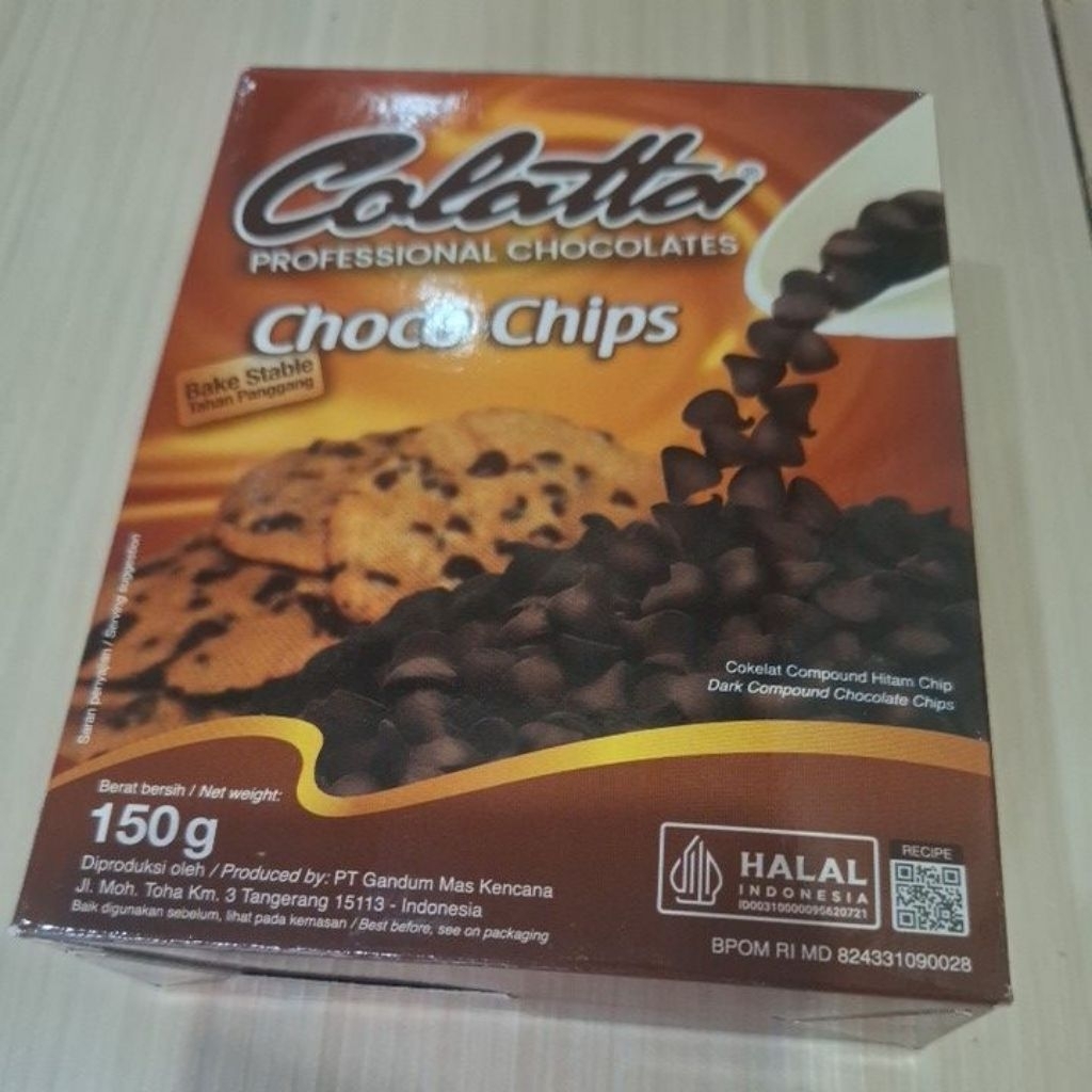 promo choco chip colatta 150 gr