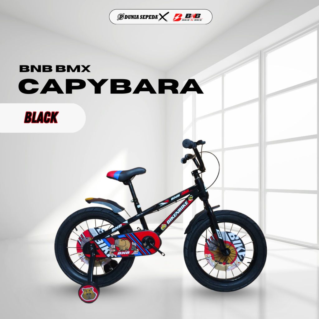 Sepeda Anak Laki Laki Bmx (BAN 3.0) 16 Inch 18 Inch BNB Capybara Sepeda Anak Terbaru Bnb Bmx Capybar