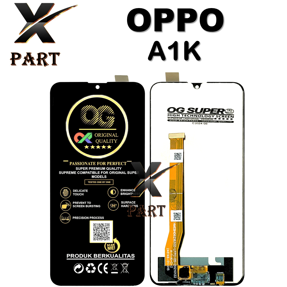 LCD TOUCHSCREEEN OPPO A1K COMPLETE ORIGINAL 100% FULLSET