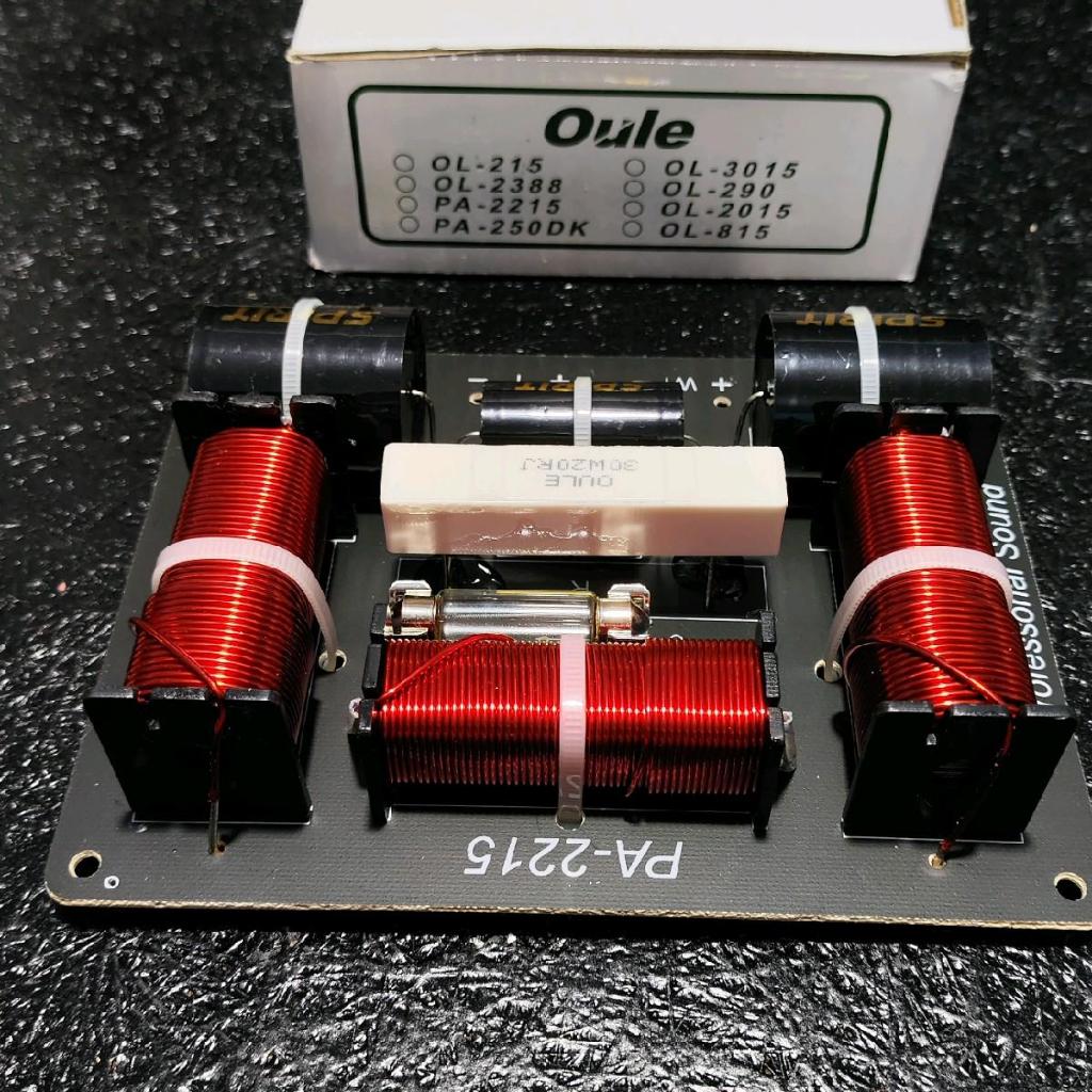 Kit Crossover Pasif Oule PA2215 3 Way Cross Pasif Oule PA 2215 Double Low Mid plus High Line Array I