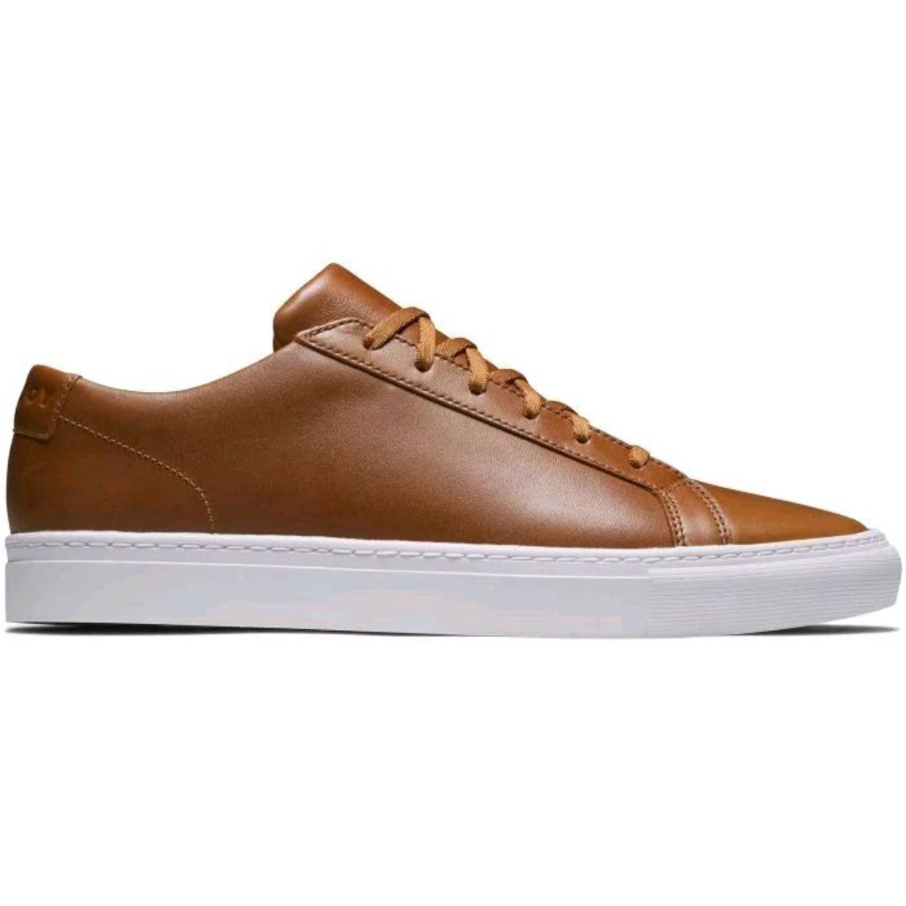 Sepatu Golf Footjoy Court Brown Original