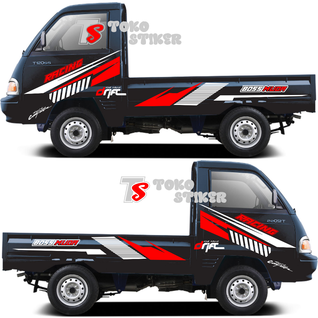 Jungle_Shop_ Ts Stiker Mobil Pickup Carry Futura Stiker Pickup Indonesia Stiker Striping Mobil