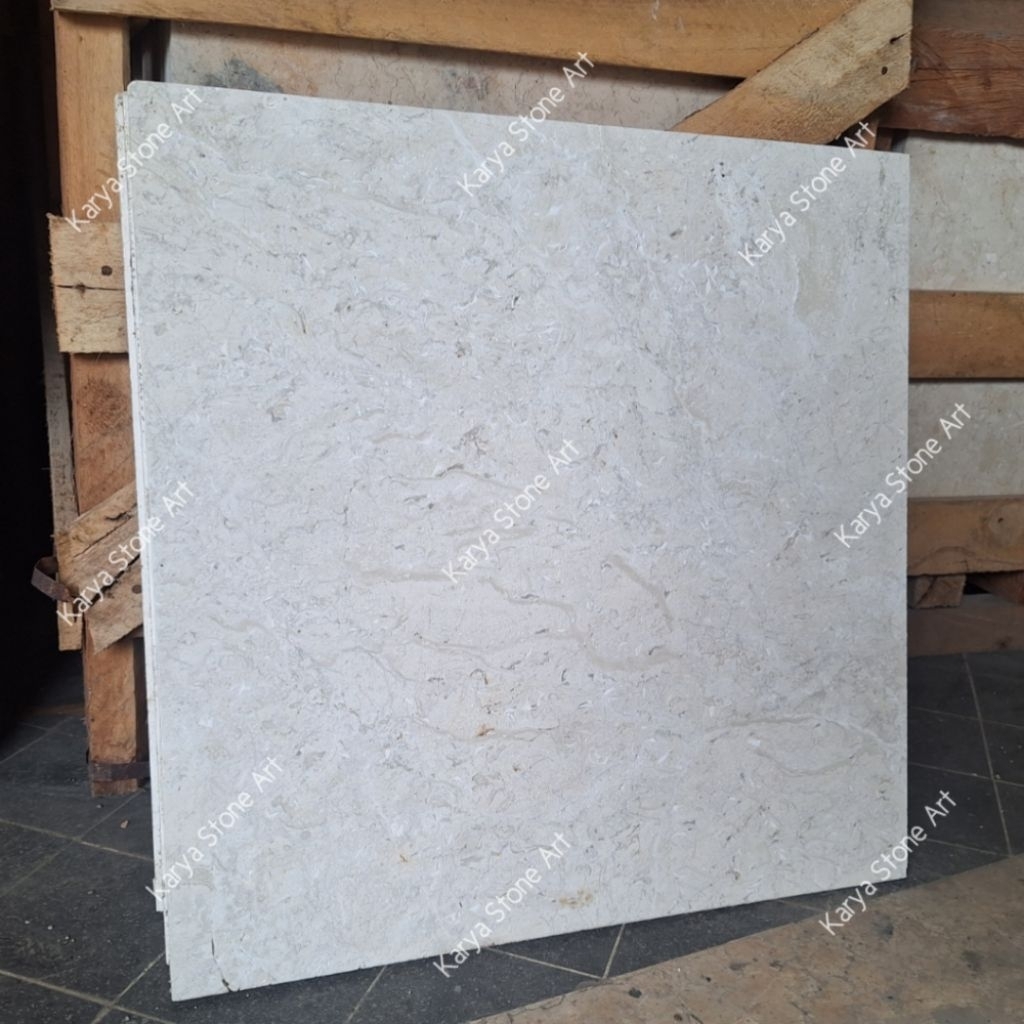 Lantai Batu Marmer Ujung Pandang 60x60cm | Marmer Putih Ujung Pandang