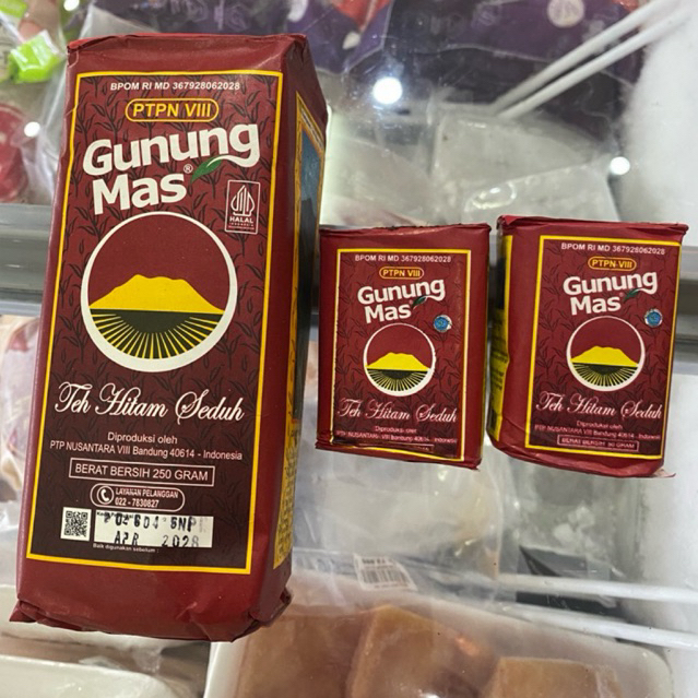 Teh Gunung Mas Teh Hitam Seduh