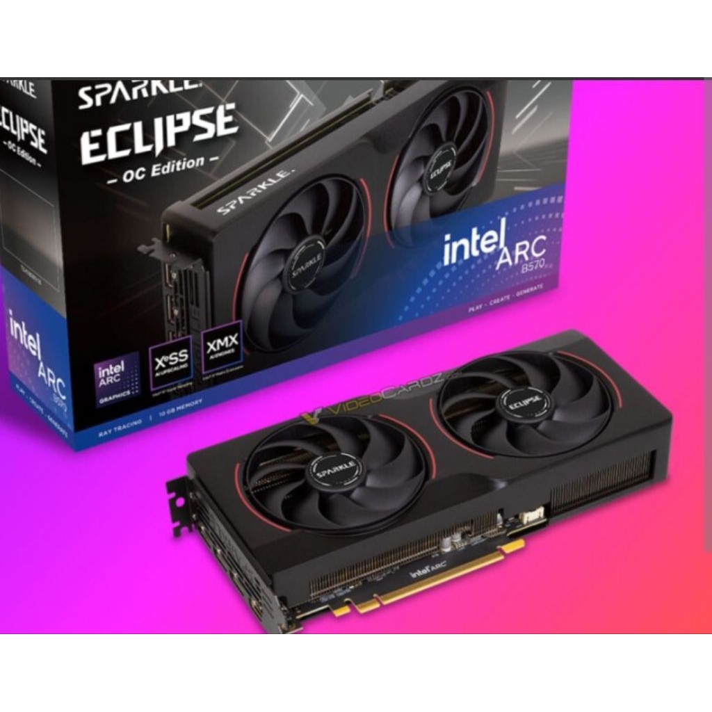 Intel Arc B570 Kartu Grafis