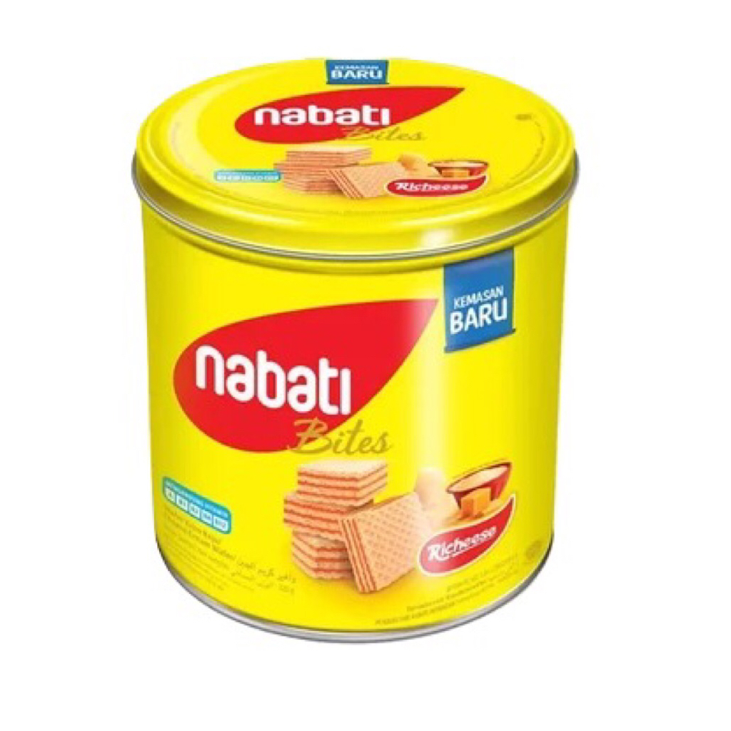 Wafer Richeese Nabati Kaleng 320gr