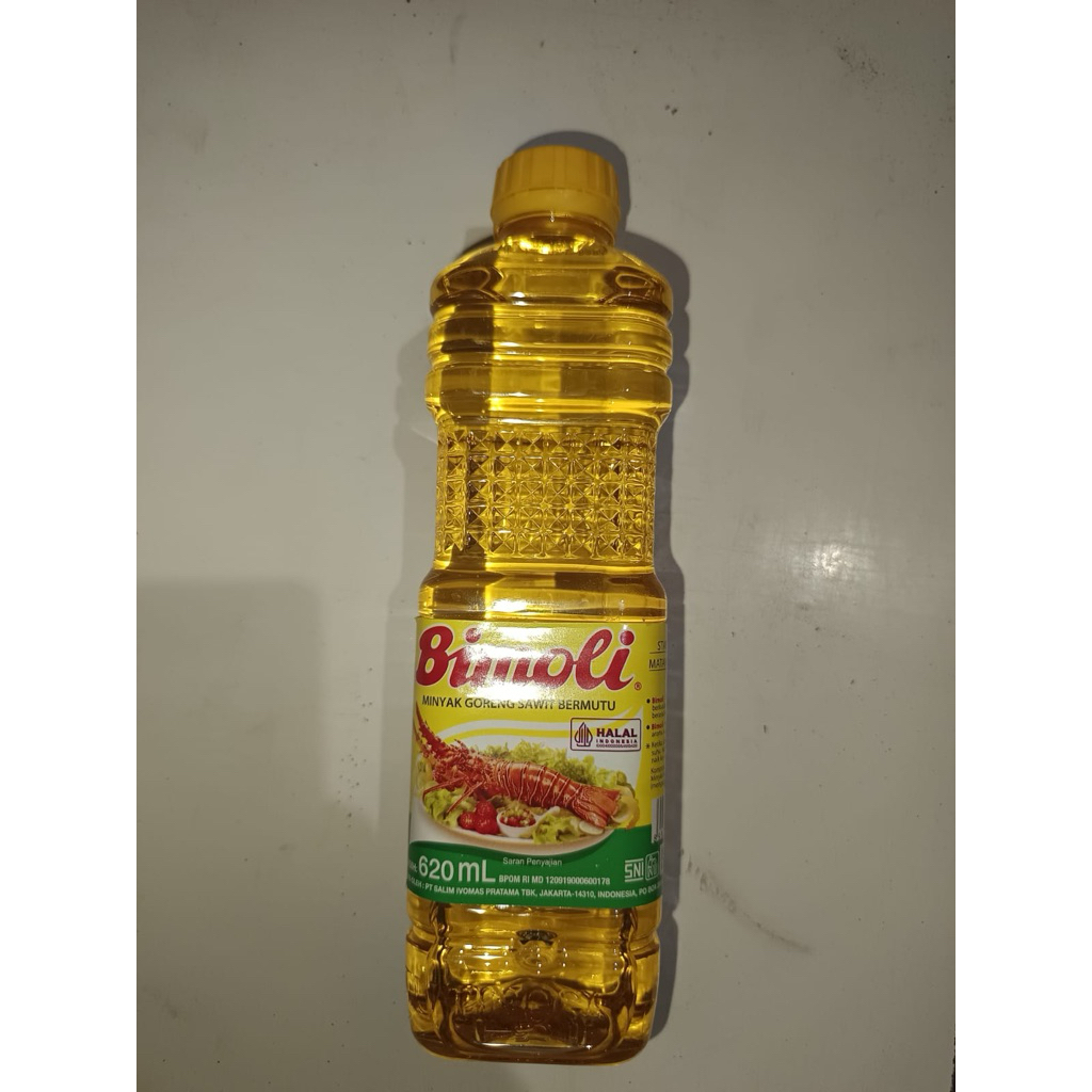 Bimoli 620ml Minyak Goreng Bimoli Botol 1pc
