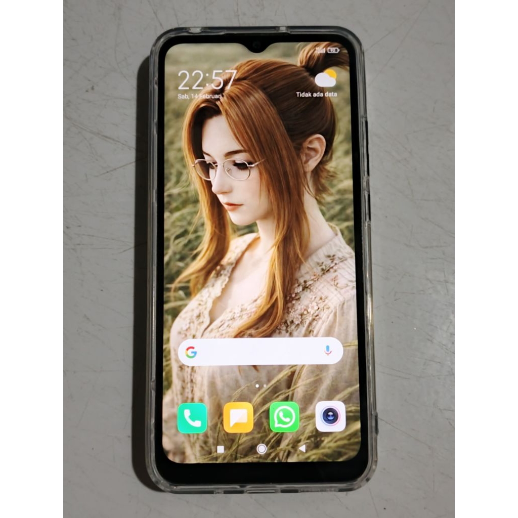 hp normal tinggal pakai Redmi 9A (RAM 3/32)