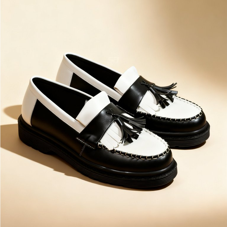 SBGOODLOOK ALETTA VENTURER - SB Sepatu Pria Loafers Docmart Sepatu Slip On Pria Sepatu Hitam Cowok S