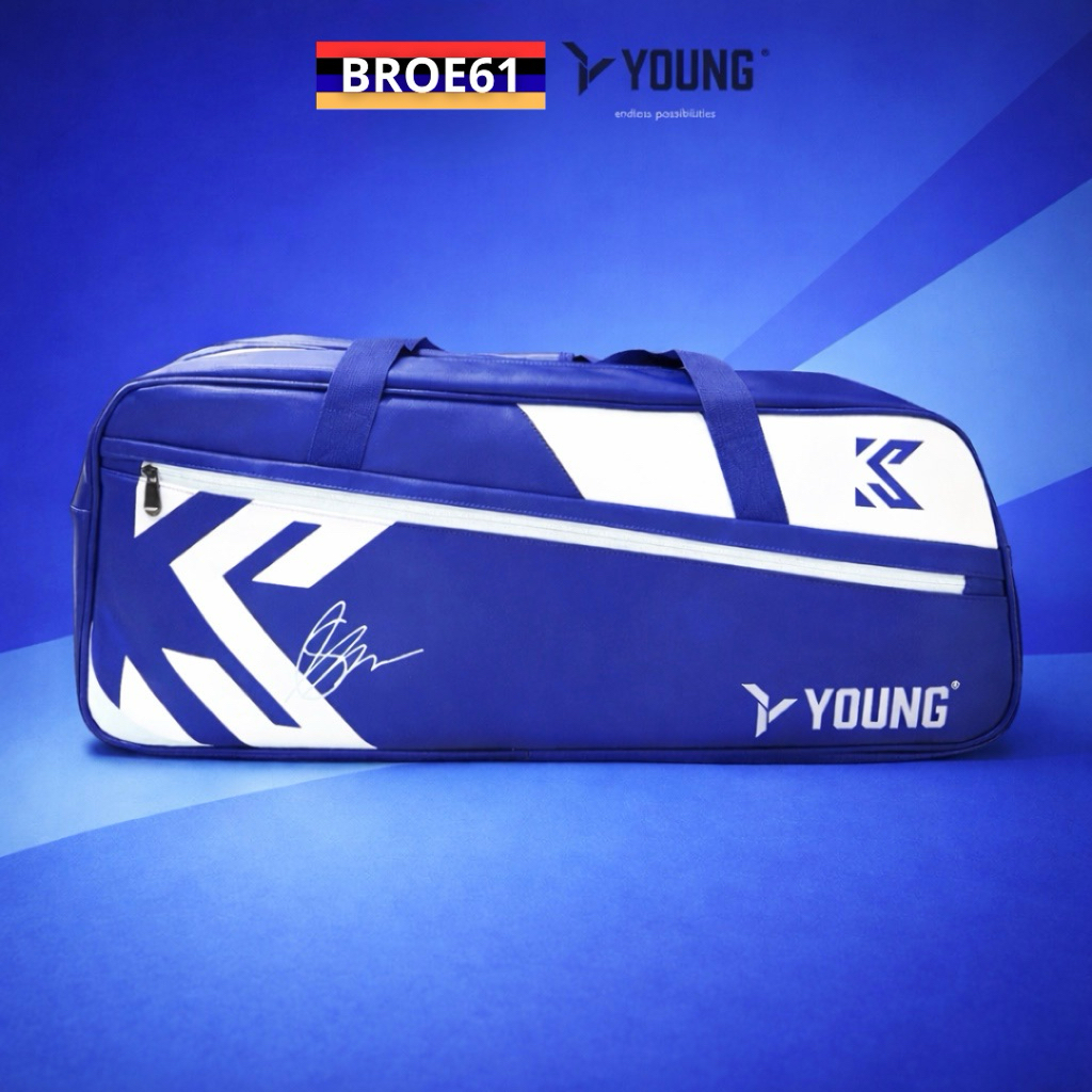 Young Tas Badminton Raket Kevin Sanjaya Series Tournament Bag