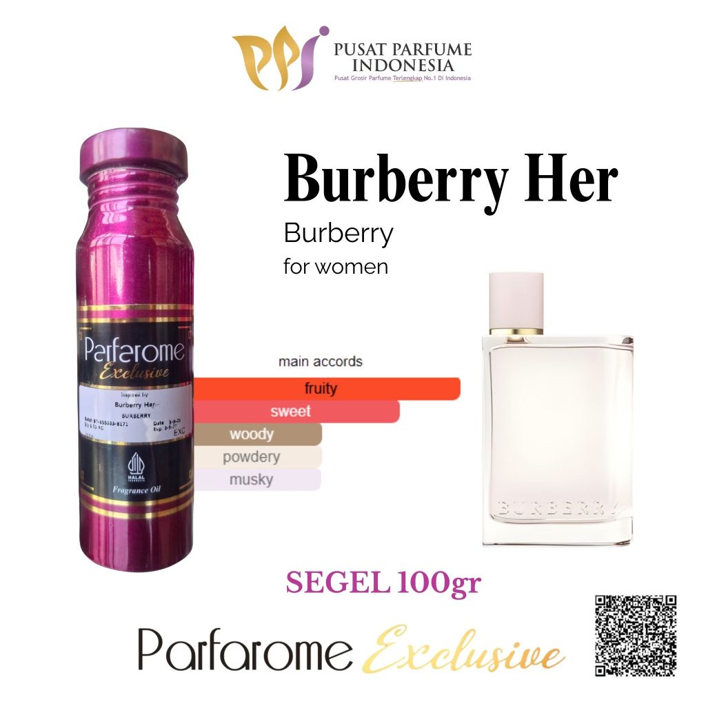 BURBERRY HER | By PARFAROME EXCLUSIVE | Segel 100gr