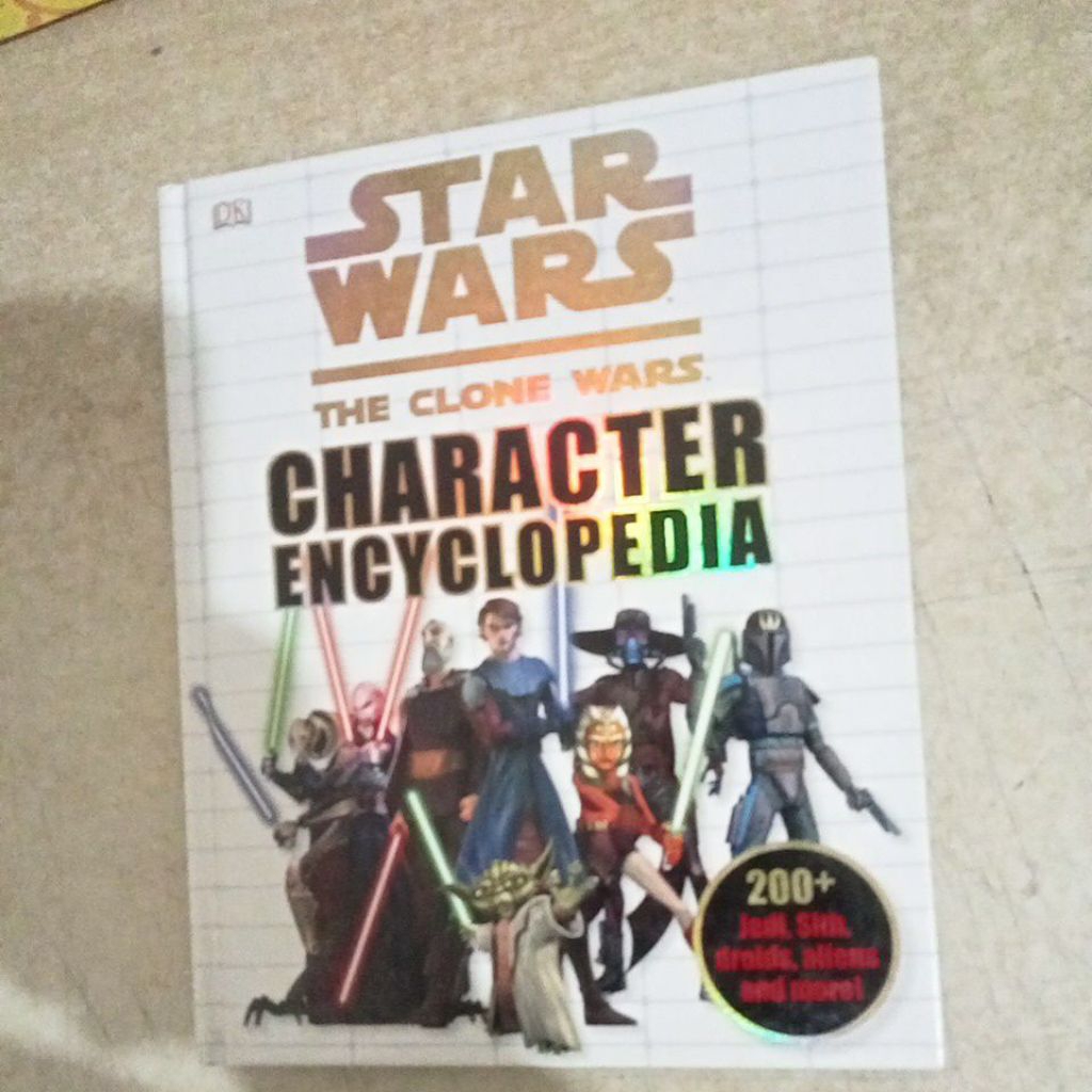 Buku DK STAR WARS THE CLONE WARS CHARACTER ENCYCLOPEDIA