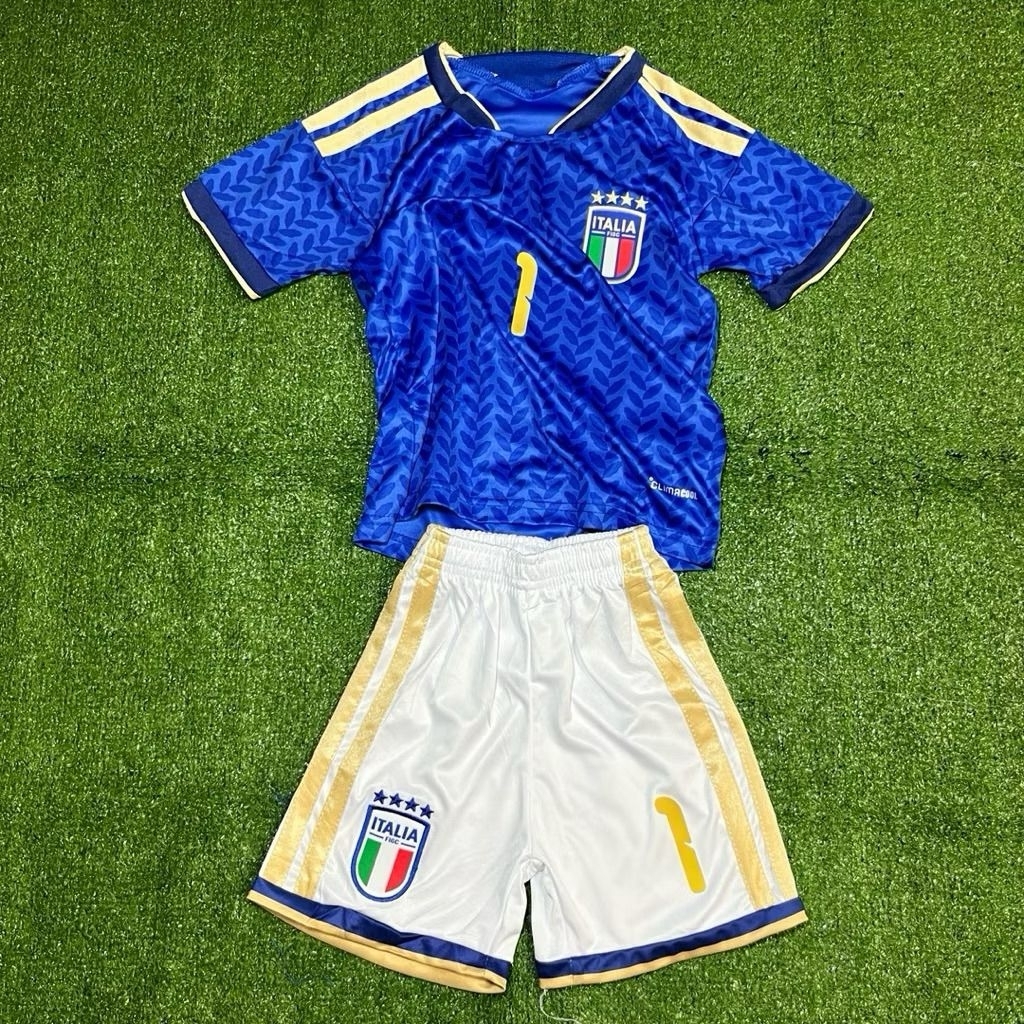 KIDS Jersey Italia Home World Cup 2026 - Jersey Anak Piala Dunia Terbaru Grade Original