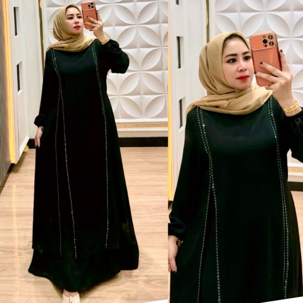 Gamis Abaya Ruby Ruby terbaru