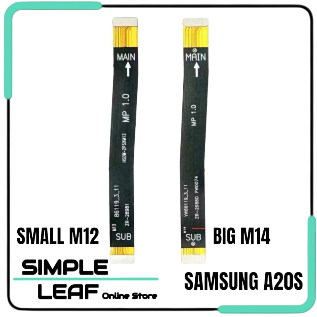 Flexibel UI Board / Flexible Main Board Samsung A20S
