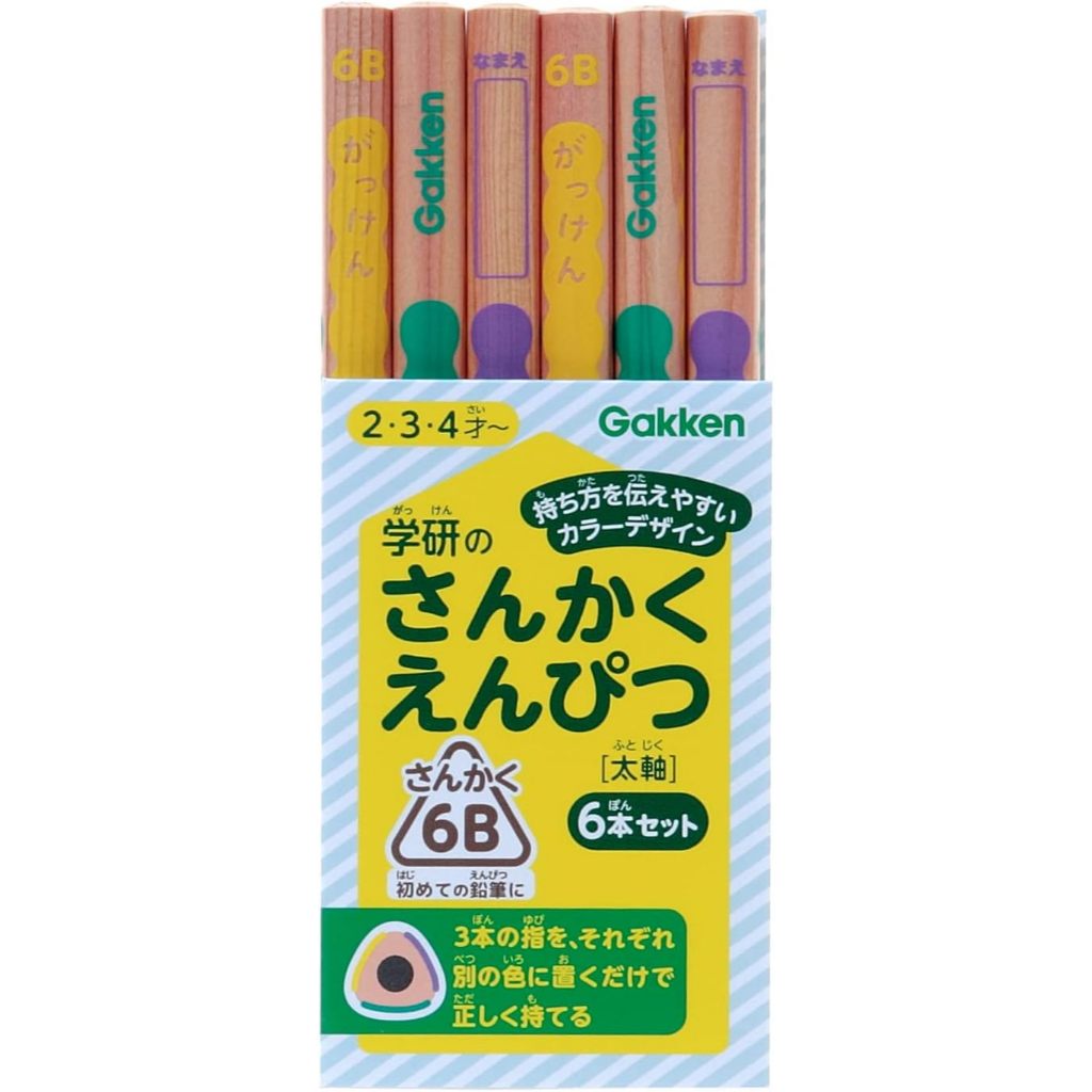 Gakken Triangular Pencil 6B