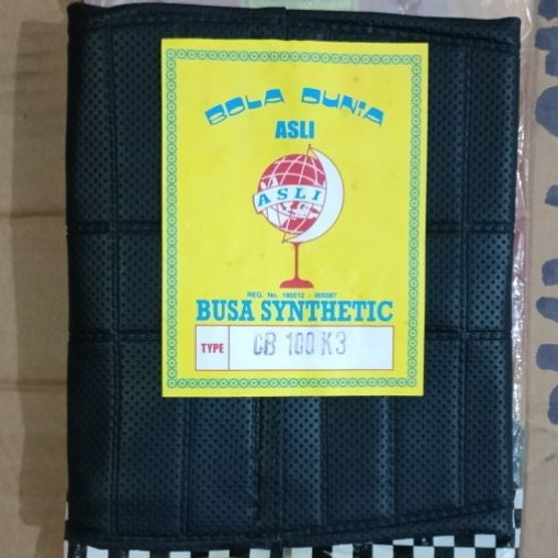 Lapis Jok Kulit Jok Lapis Tempat Duduk STD CB100 CB100K3 Merk Bola Dunia