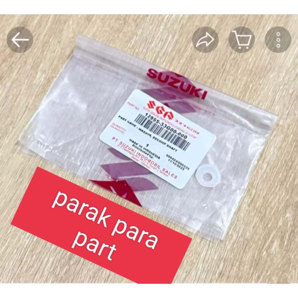 Plastik Dekompresi Noken As Suzuki Skywave Hayate Skydrive Spin 125