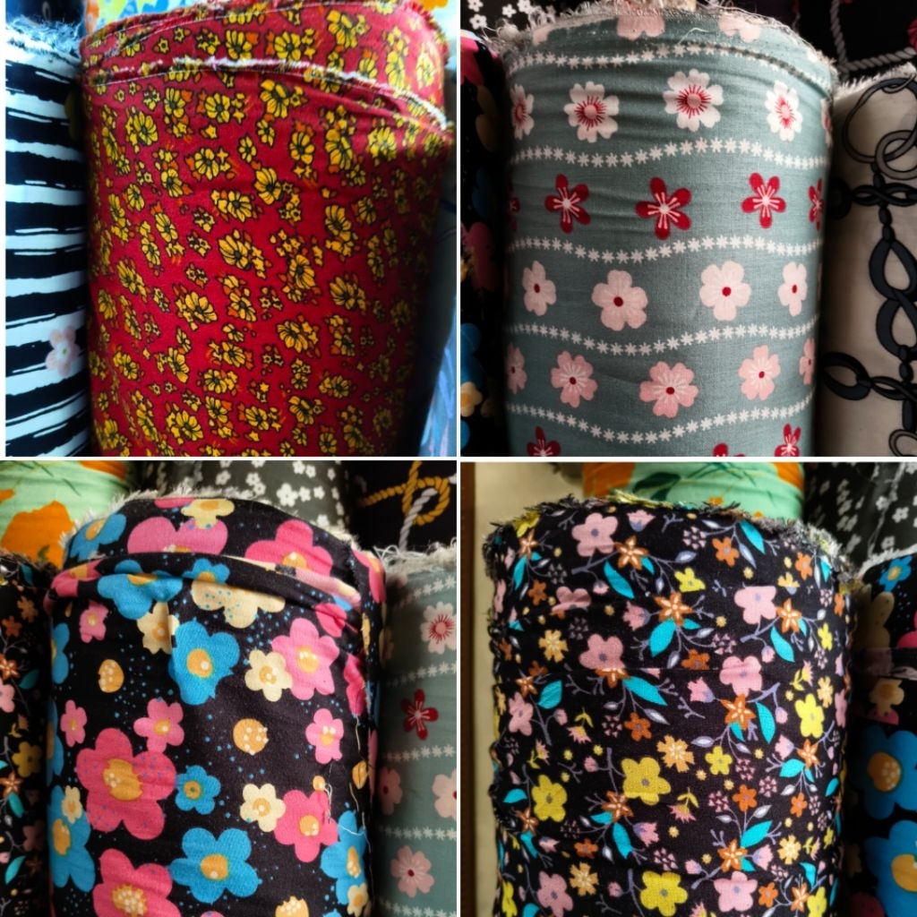 kain katun rayon premium, kain katun rayon premium motif terbaru, kain katun rayon terlaris, kain ka