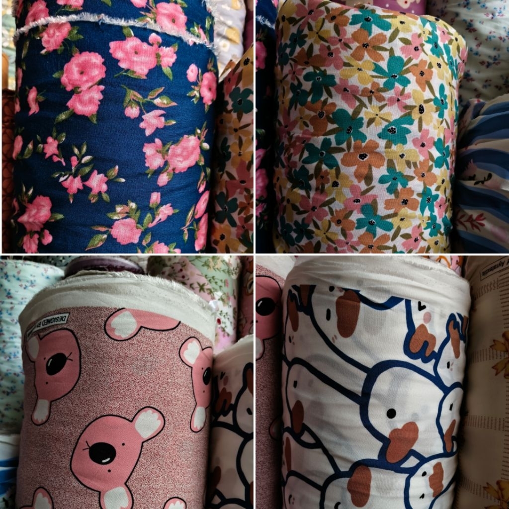 kain katun rayon premium, kain katun rayon premium motif terbaru, kain katun rayon terlaris, kain ka