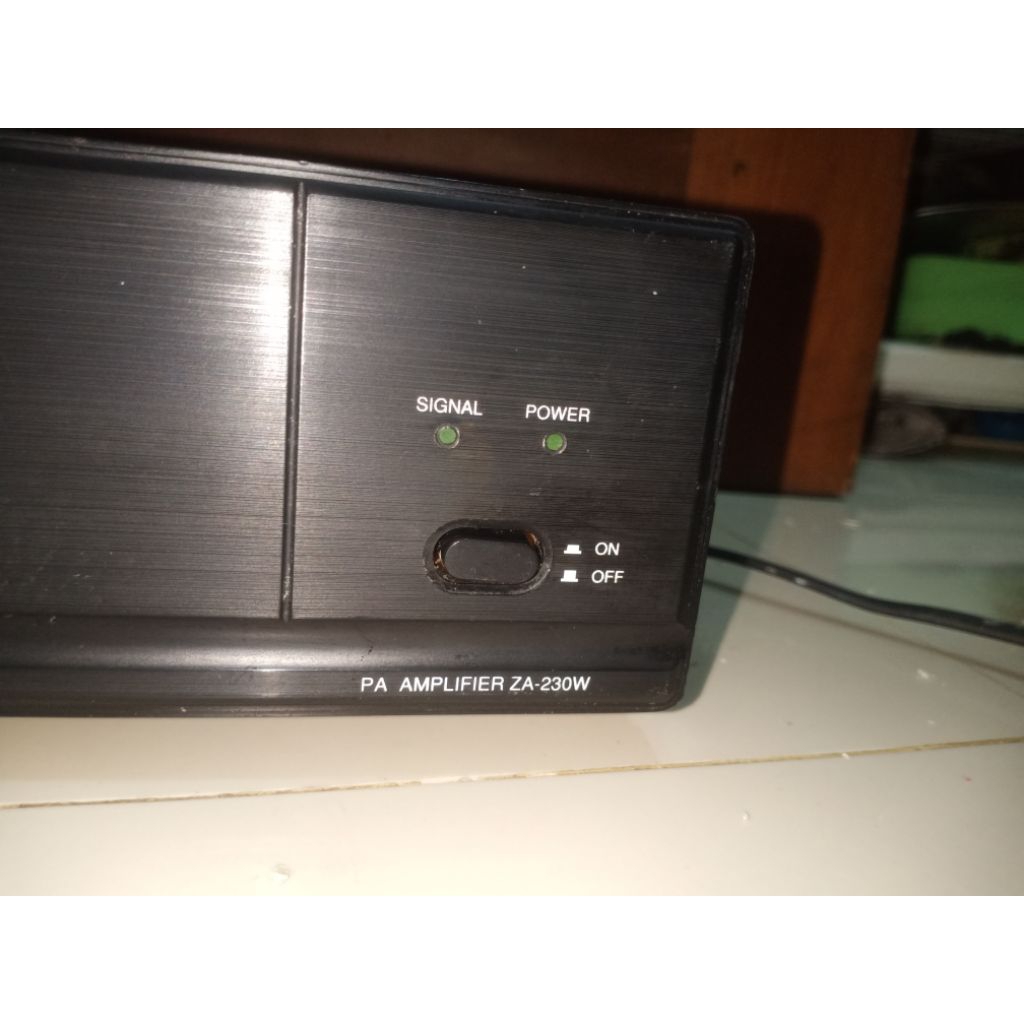 AMPLI TOA ZA 230W modif echo
