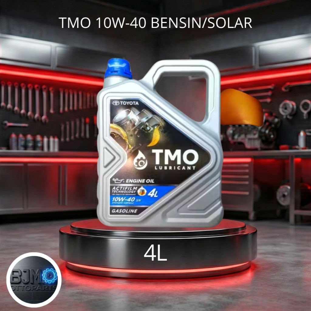 Oli Toyota TMO Bensin/Solar Sae 10W-40 4L OLI TMO TOYOTA - 100% Original