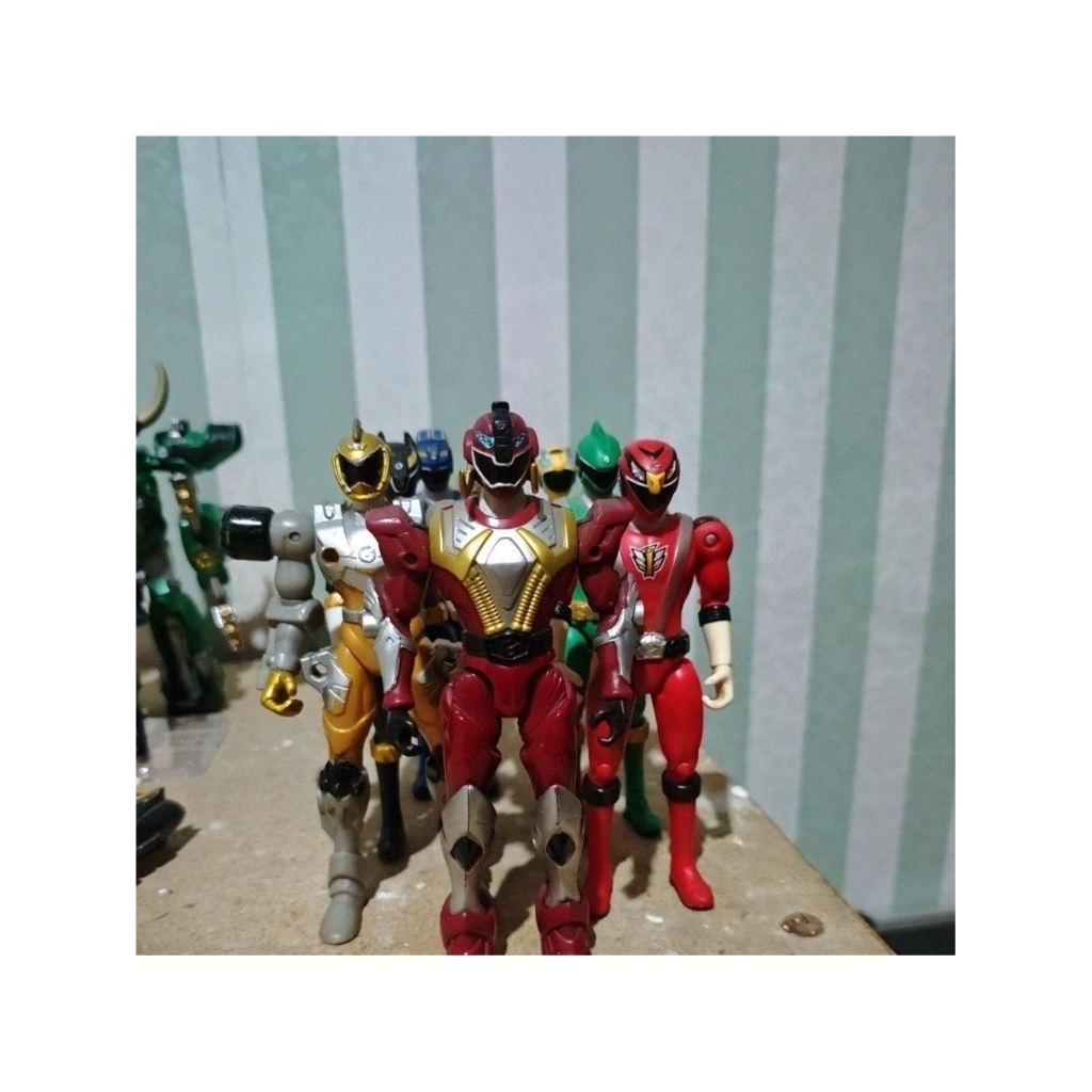 SATU SET POWER RANGER RPM/ GO-ONGER