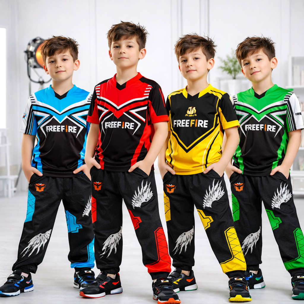 (STELAN VIRAL) Jersey FF / Baju FF / Stelan FF alok / Stelan Jersey FF / Celana Angel / Celana enjel