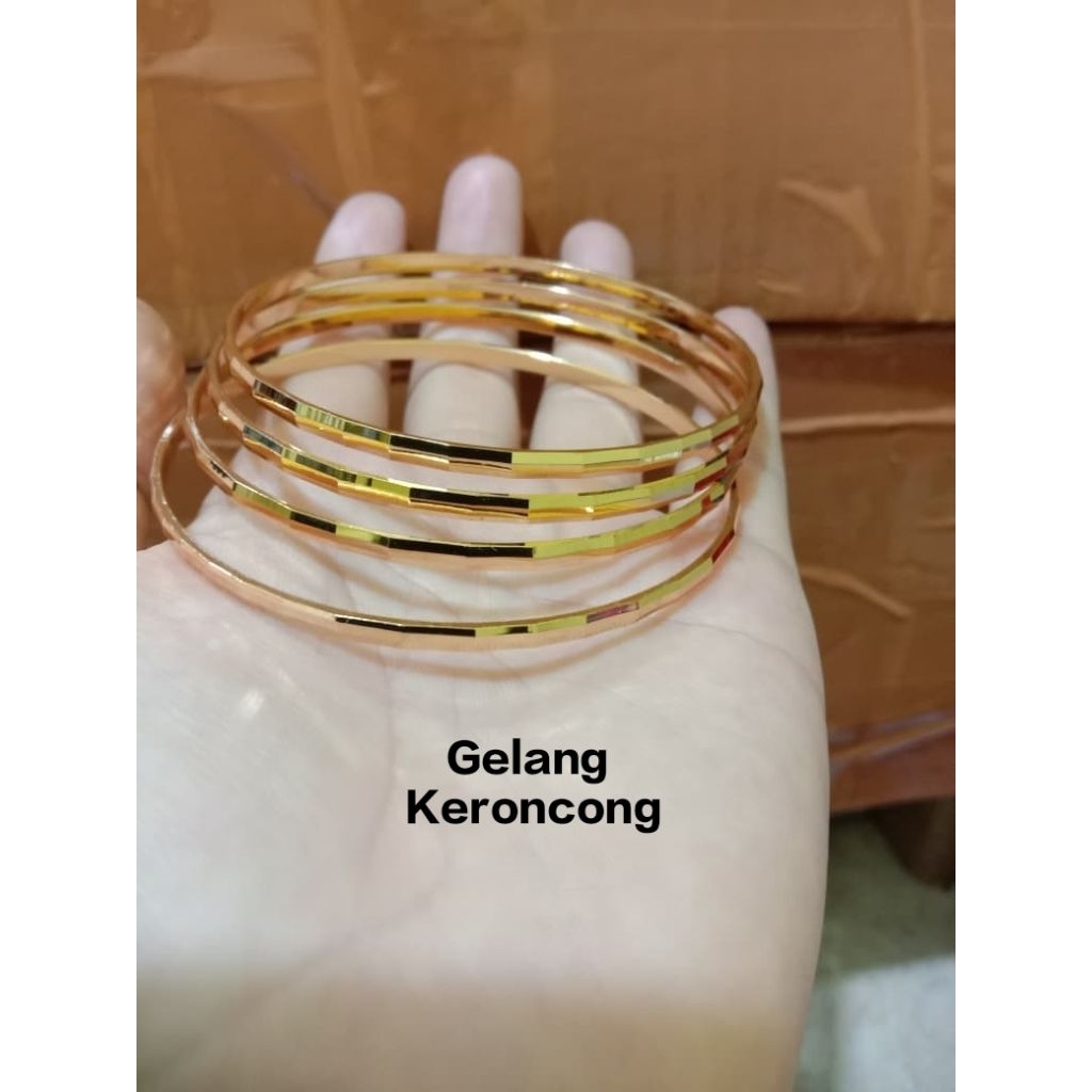 Gelang Keroncong Titanium, 4 pcs