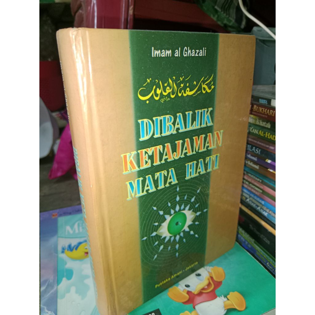 Buku bekas hardcover original dibalik ketajaman mata hati
