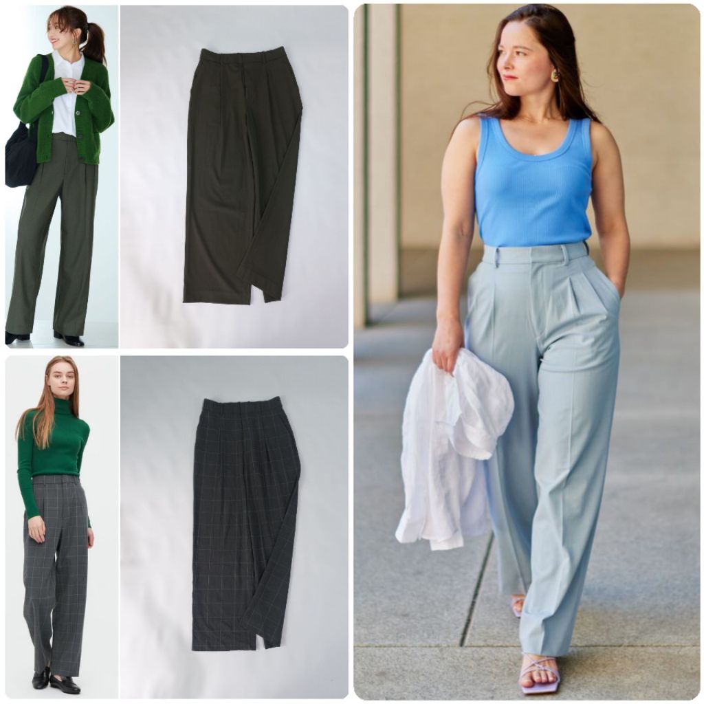 UNIQLO Pleated Wide Pants