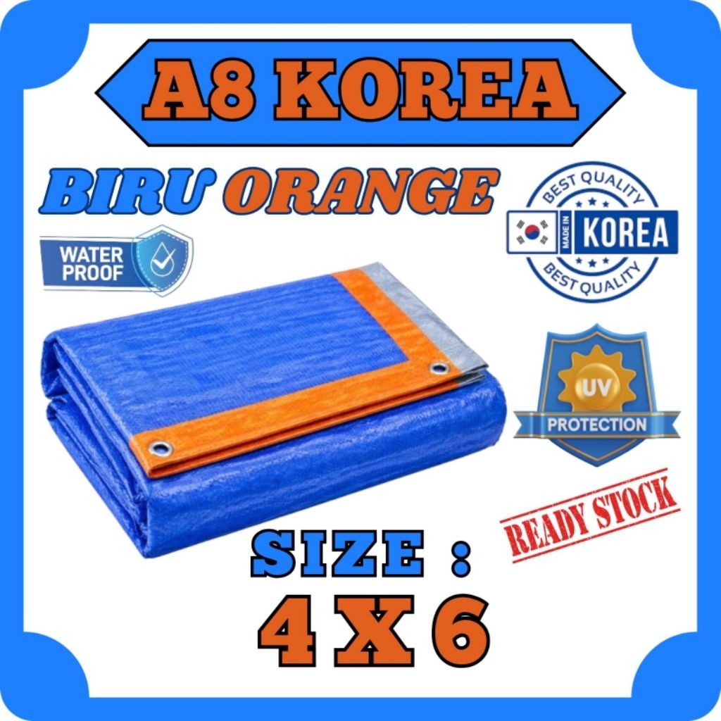 Terpal A8 ukuran 4x6