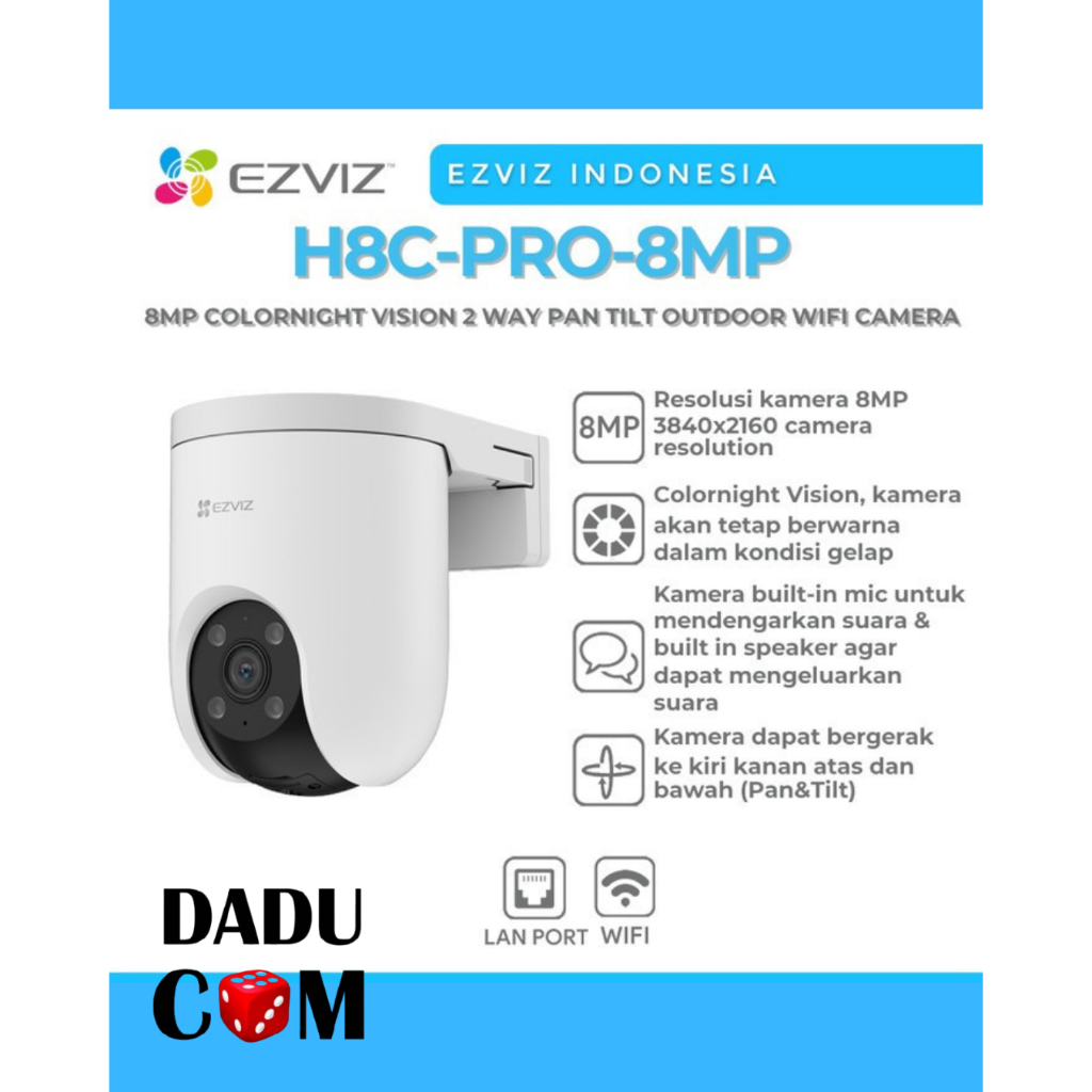 EZVIZ H8C PRO 8MP OUTDOOR