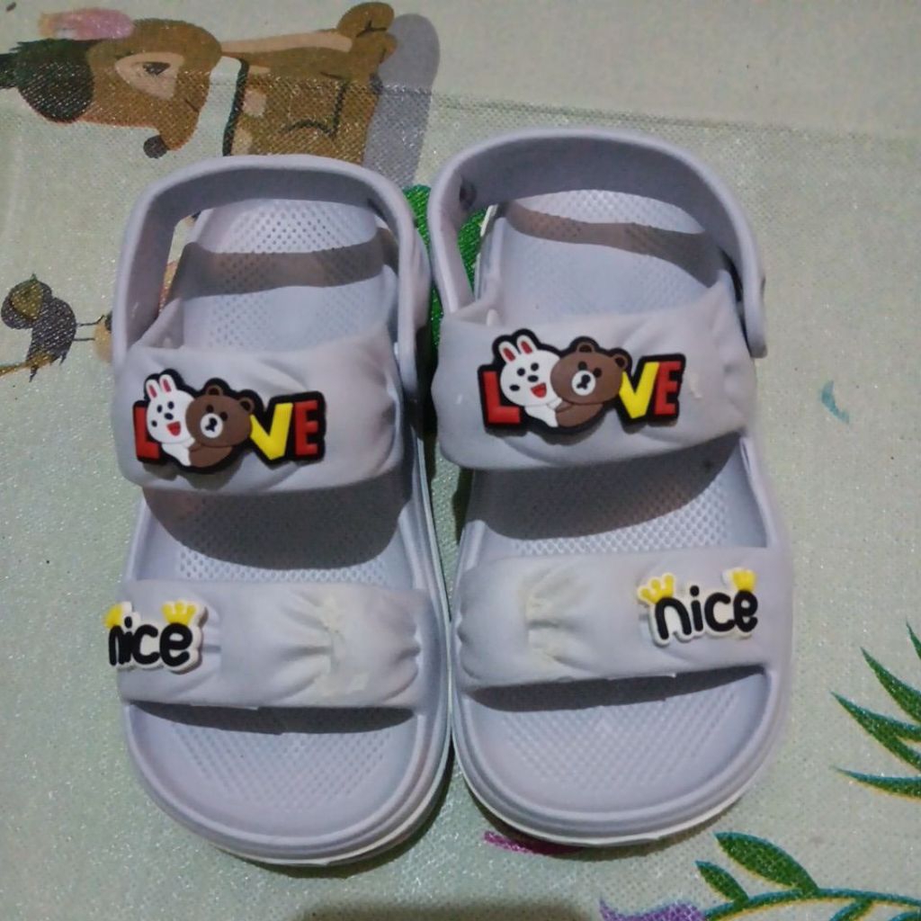 NEW SANDAL ANAK EVA RUBBER